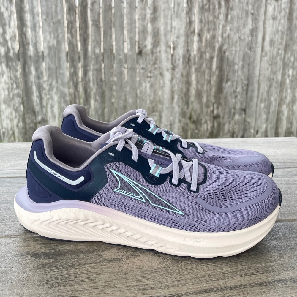 Altra Paradigm 7 Running Shoe Womens 8 Purple Blue AL0A82CG550 Sneakers Lace Gym